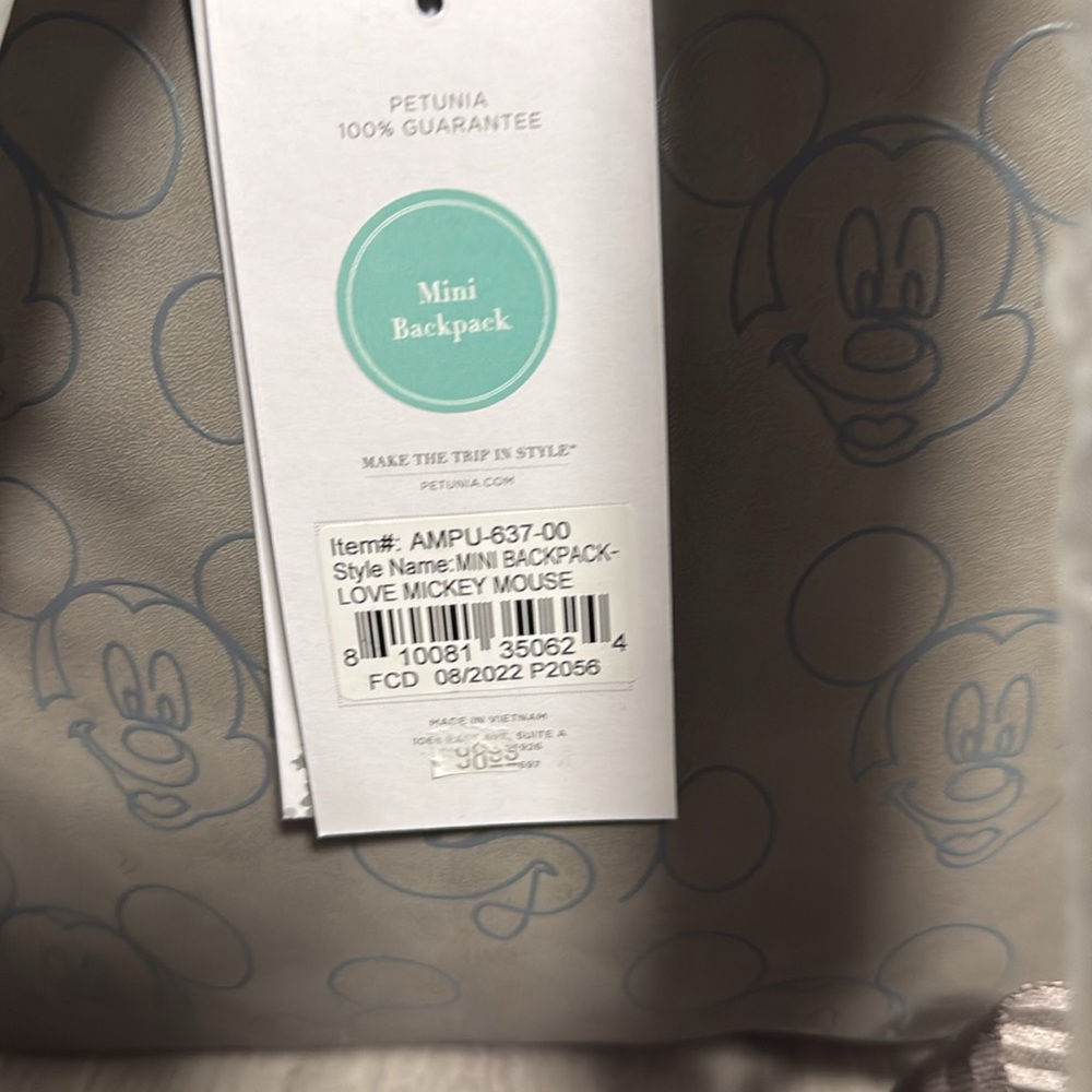 Petunia Pickle Bottom Disney Mickey Mouse bag - Picture 7 of 7